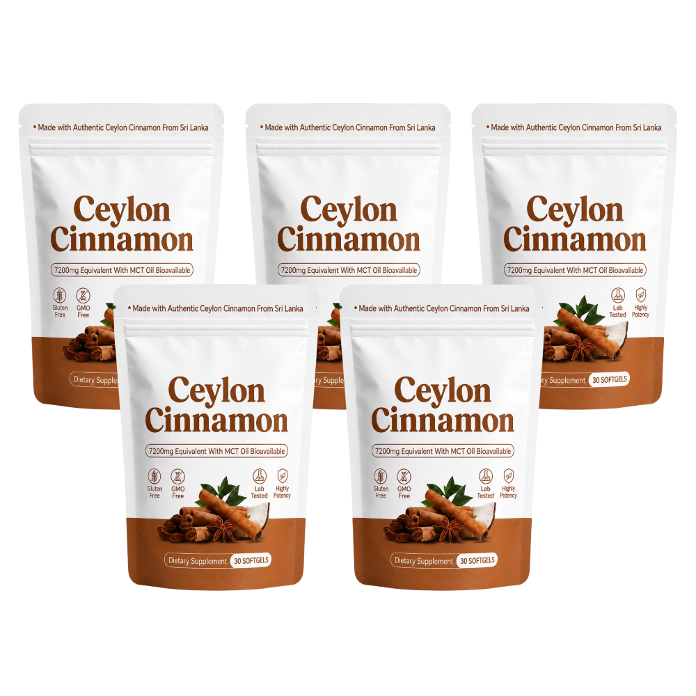 5 Pack I Ceylon Cinnamon Softgels