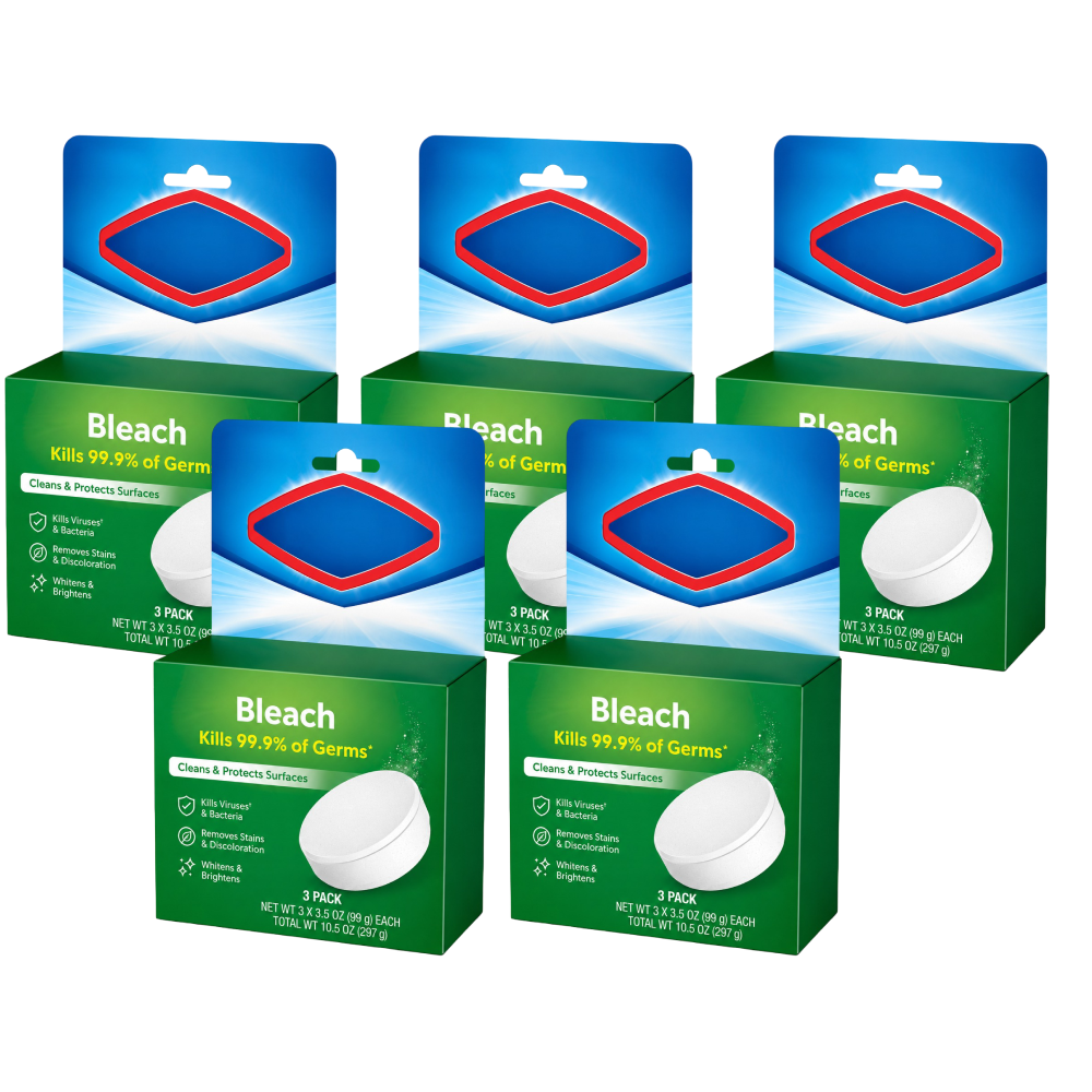 5 Pack I Toilet Bowl Cleaning Tablets