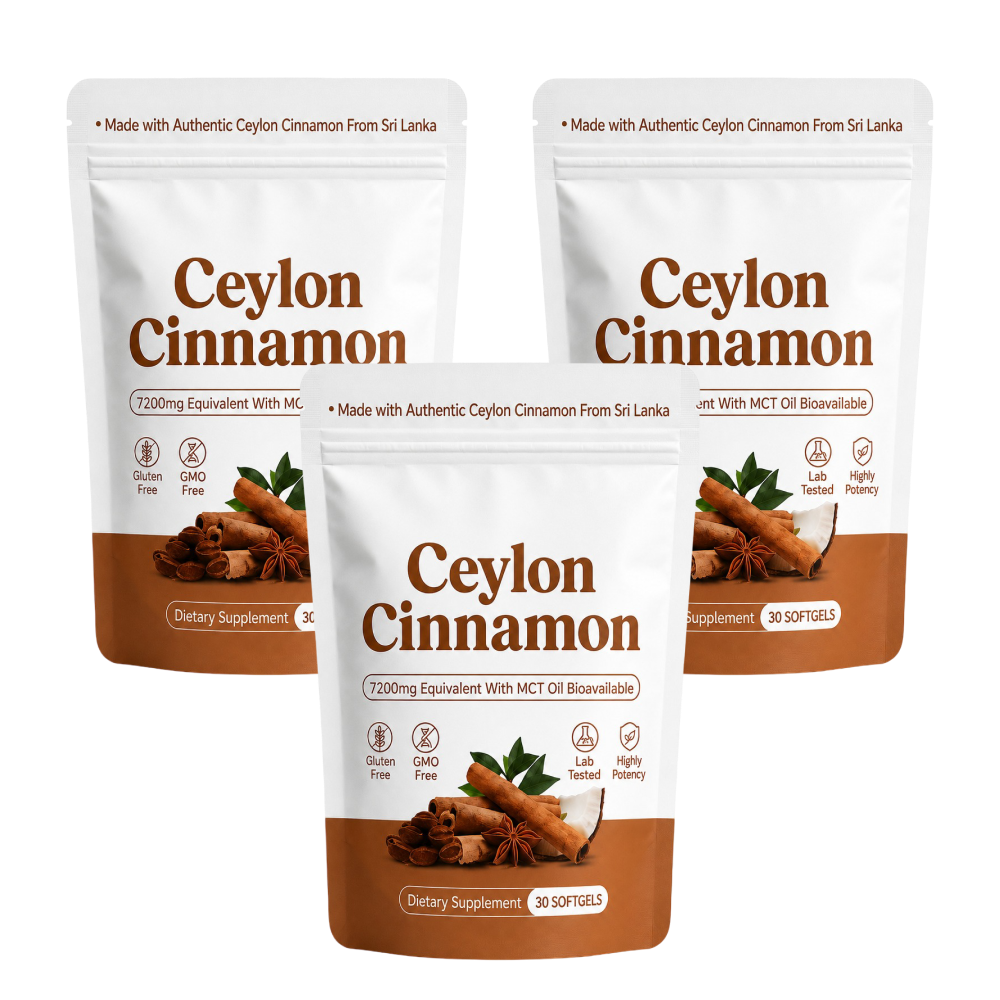 3 Pack I Ceylon Cinnamon Softgels