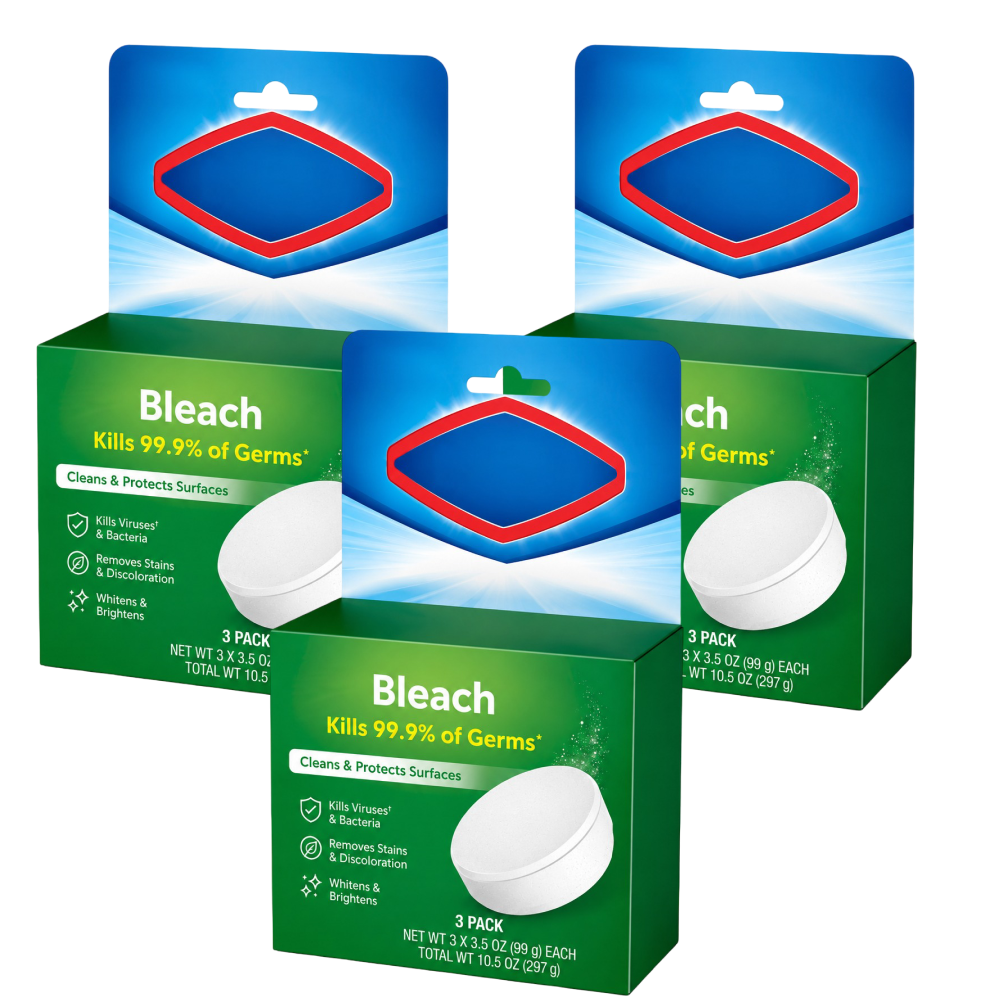 3 Pack I Toilet Bowl Cleaning Tablets